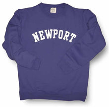Load image into Gallery viewer, Applique Lettered Crew neck Sweatshirt