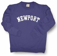 Load image into Gallery viewer, Applique Lettered Crew neck Sweatshirt
