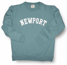 Load image into Gallery viewer, Applique Lettered Crew neck Sweatshirt
